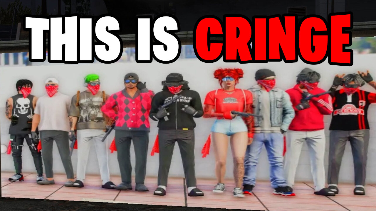 Trolling Attention-Seeking Gangsters in GTA RP