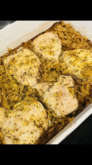 Easy lemon chicken casserole