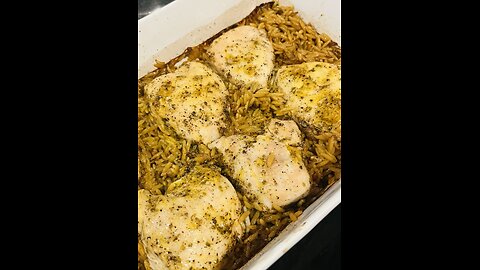 Easy lemon chicken casserole