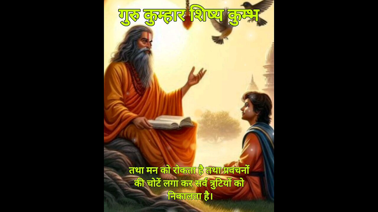 गुरुदेव अपने शिष्य की आपत्तियों से रक्षा भी करता है