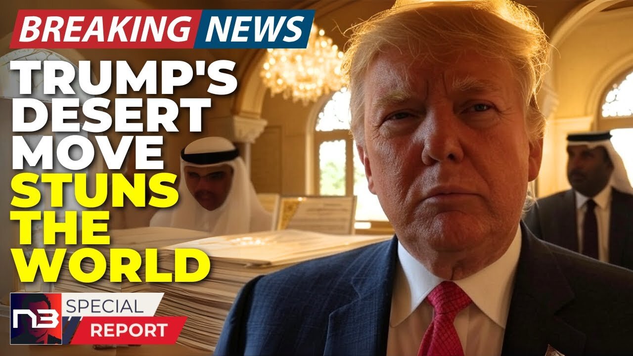 🚨BREAKING: What Trump Did In The Desert Today Has World Leaders SHAKING! You Won't Believe WHY!