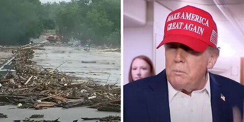 LIVE: Trump Signs 'Major Disaster Declaration' For Texas, Dems Lie & Blame Trump