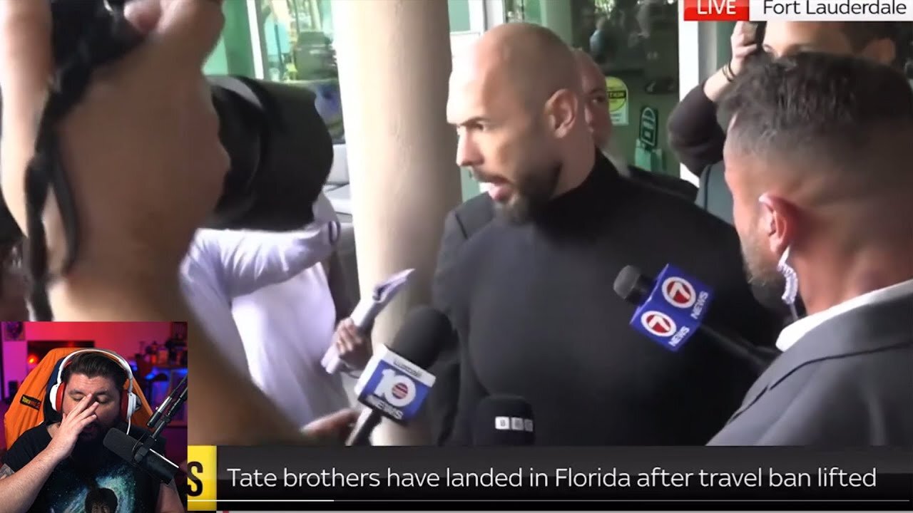 Andrew Tate just moved to America...