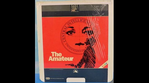 The Amateur (1981) Sealed CED Videodisc Unwrapping