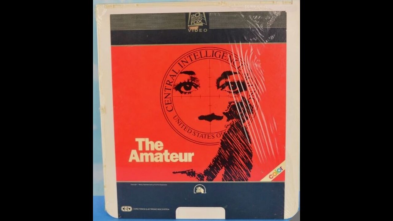 The Amateur (1981) Sealed CED Videodisc Unwrapping