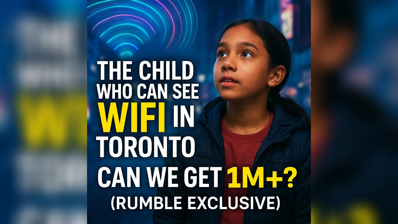 The Child Who Can See WiFi in Toronto (Rumble Exclusive)