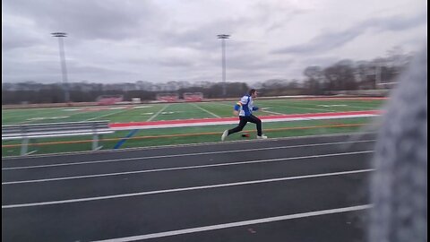 40 Yard Dash Time Trial - AkaNumbers Track & Field 2026 Winter Season Practice Vlog 2