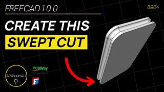 👏 FreeCAD Sweep - FreeCAD Subtractive Pipe - FreeCAD Part Design - FreeCAD Groove