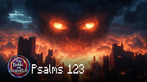 Psalm 123 – “Our Eyes Look to You” | The Bible on BrainRot