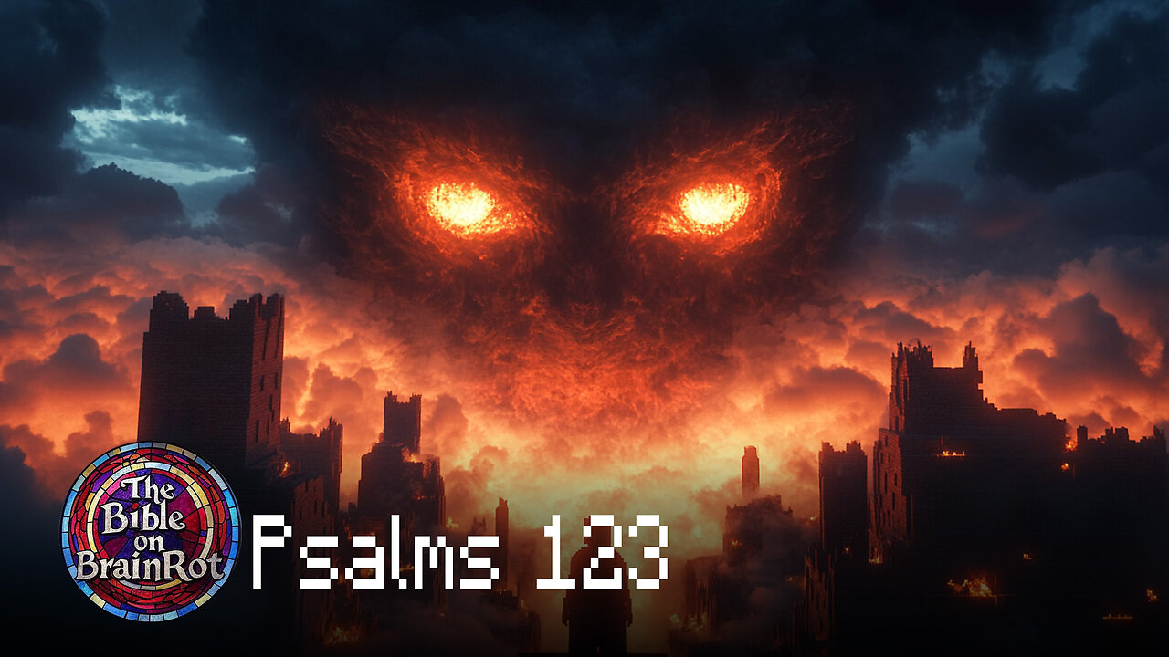 Psalm 123 – “Our Eyes Look to You” | The Bible on BrainRot