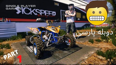 دوبله فارسی گیم بازی جدید مسابقه کراش MAD RIDERS 😎