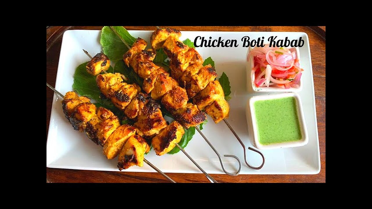Mouthwatering Chicken Reshmi Kabab Recipe
