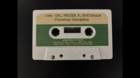 Christian Discipline - Dr. Ruckman