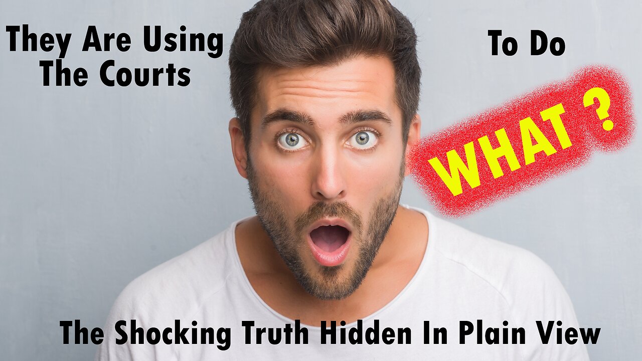 The Shocking Truth Is Hiding In Plain View