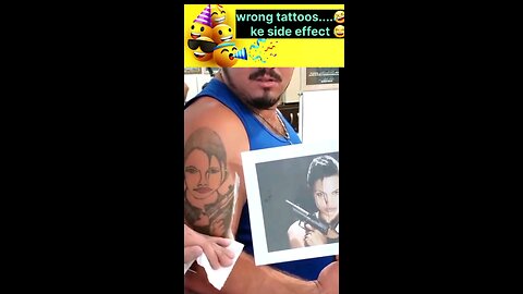 wrong Tattoo funny 😁 😂