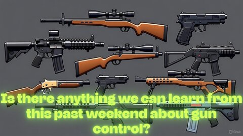 Is there anything we can learn from this past weekend about gun control? - AC Daily Show Ep 624