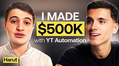 He Made $500,000 with YouTube Automation | Harut (Grow Channels Review)