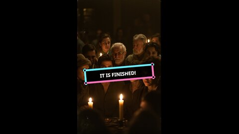 It is Finished!