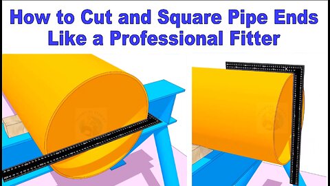 Simple Trick to Square Pipe Ends Accurately Every Time
