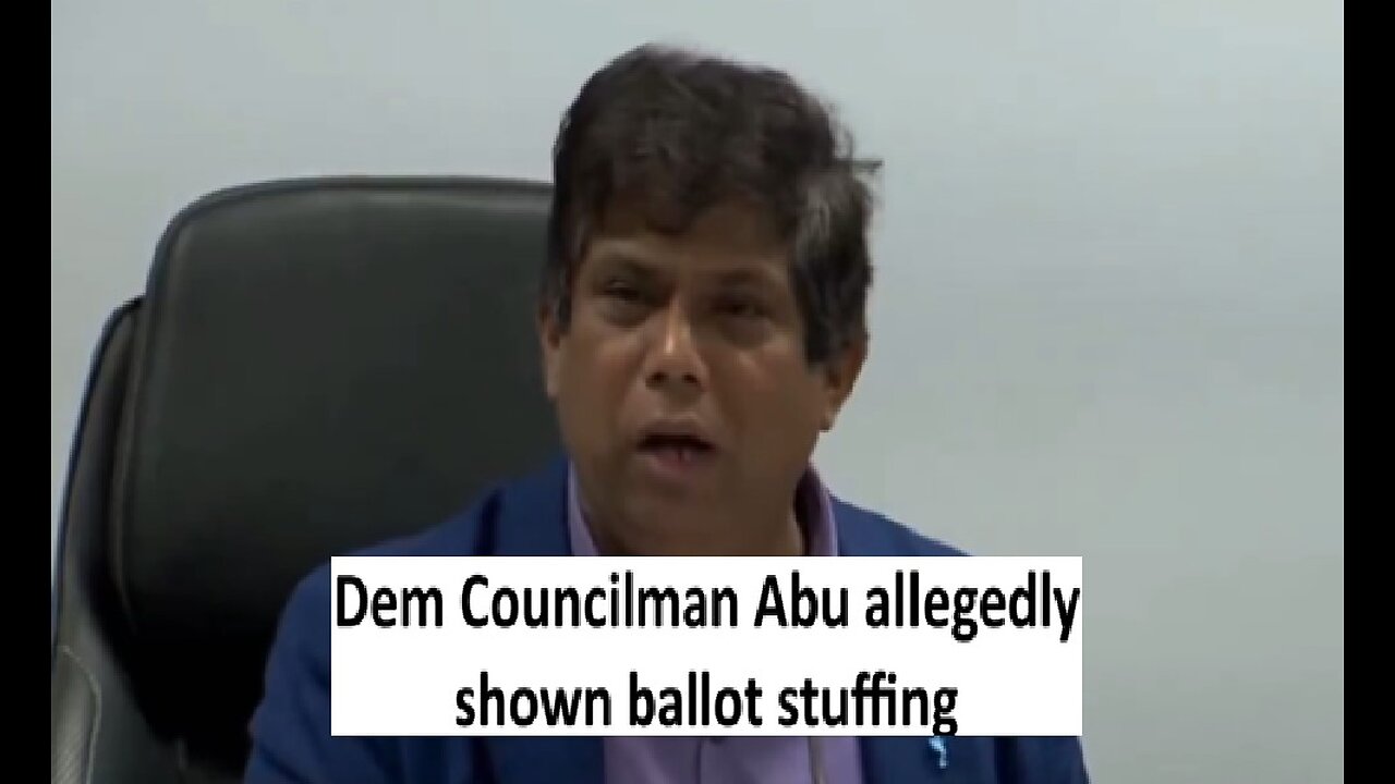 Councilman Abu Musa allegedly shown stuffing ballots in mail, he won by 76 votes