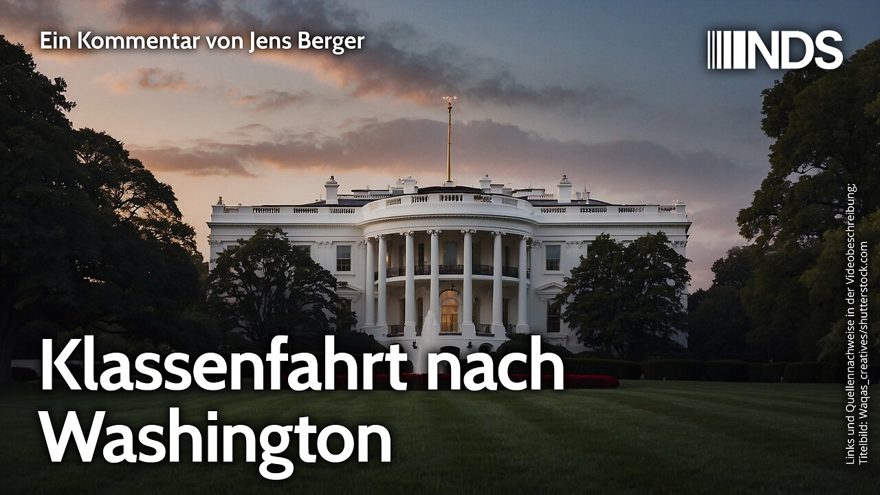 Klassenfahrt nach Washington | Jens Berger | NDS-Podcast
