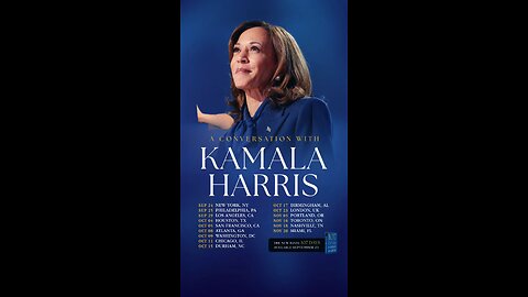 Kamala Harris is Going on a Cringe Book Tour NO ONE Asked For