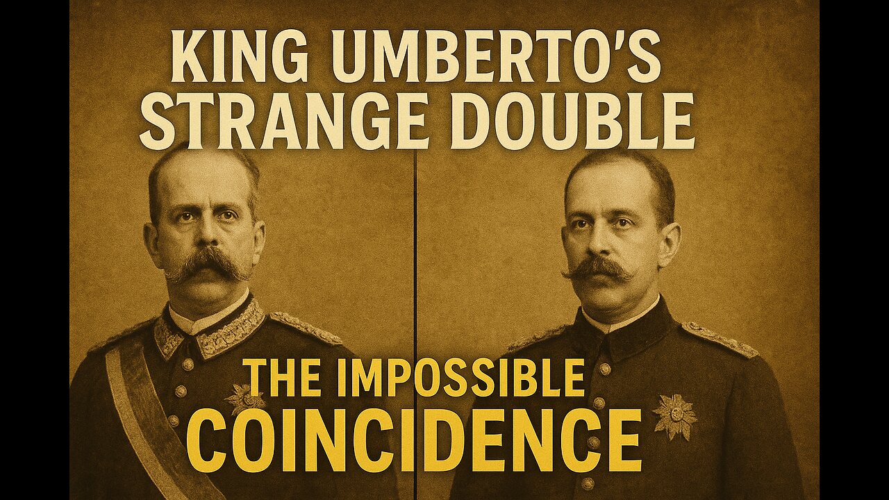 King Umberto’s Strange Double – The Impossible Coincidence | True Historical Mystery | SaurabhZone”