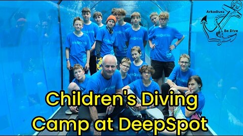 Children's Diving Camp Gdynia Dive 2025 at DeepSpot | Poland | Diving Camp