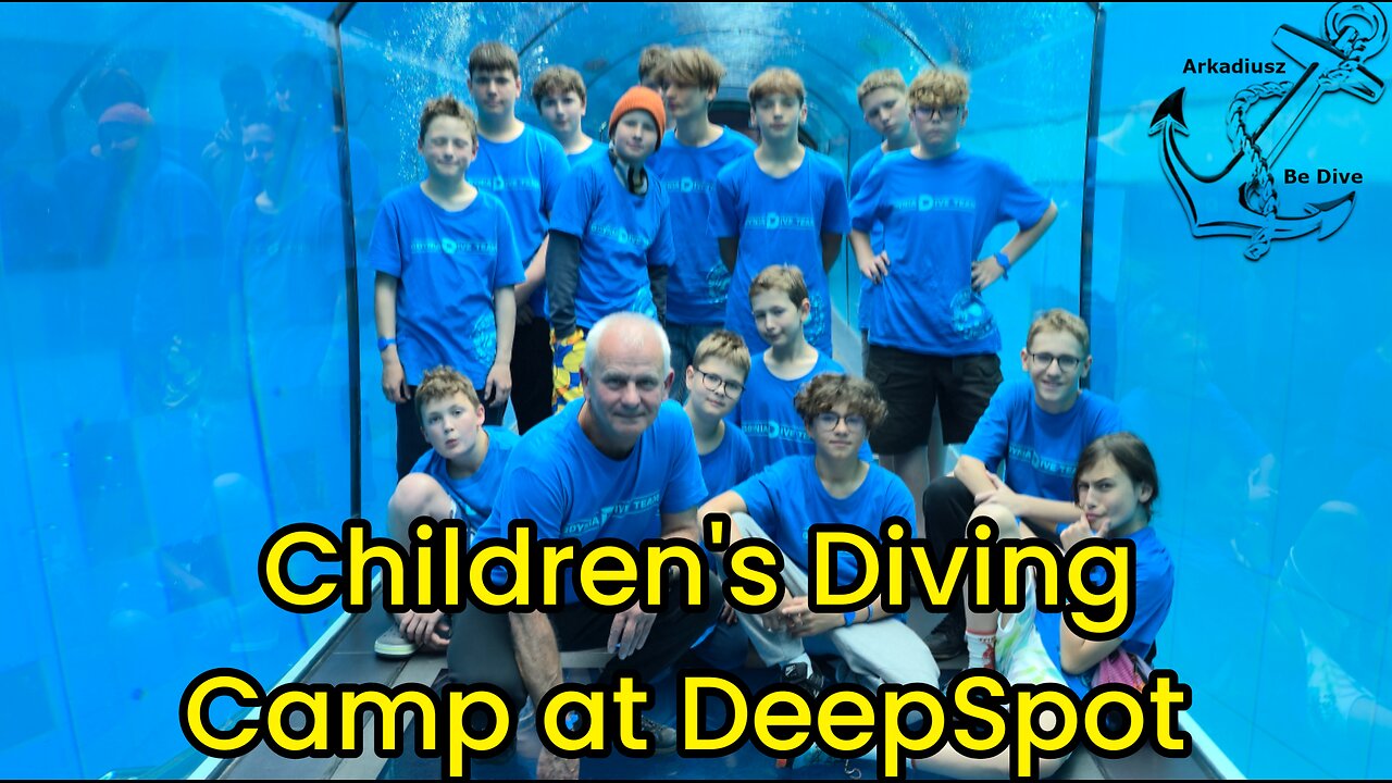 Children's Diving Camp Gdynia Dive 2025 at DeepSpot | Poland | Diving Camp
