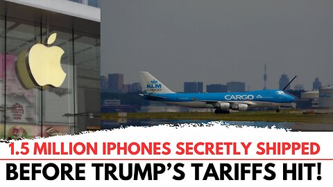 Apple flew 600 tonnes of iPhones from India to US to avoid tariffs!