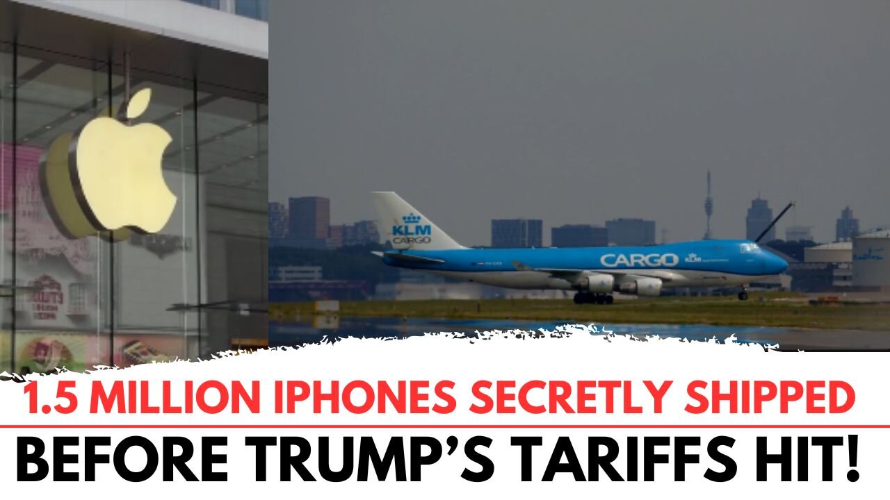 Apple flew 600 tonnes of iPhones from India to US to avoid tariffs!