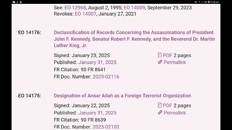 President Trump Executive Order 14176