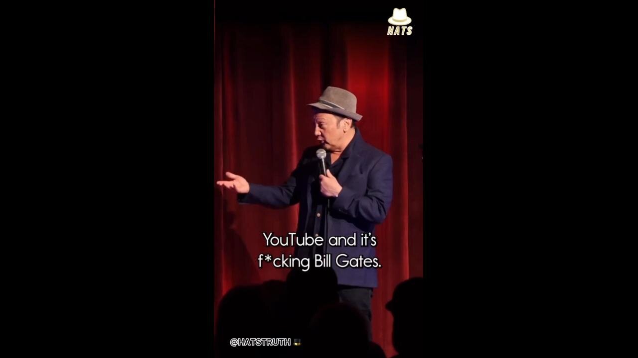 Skit about Bill Gates by comedian Rob Schneider (BASED ON TRUTH!)