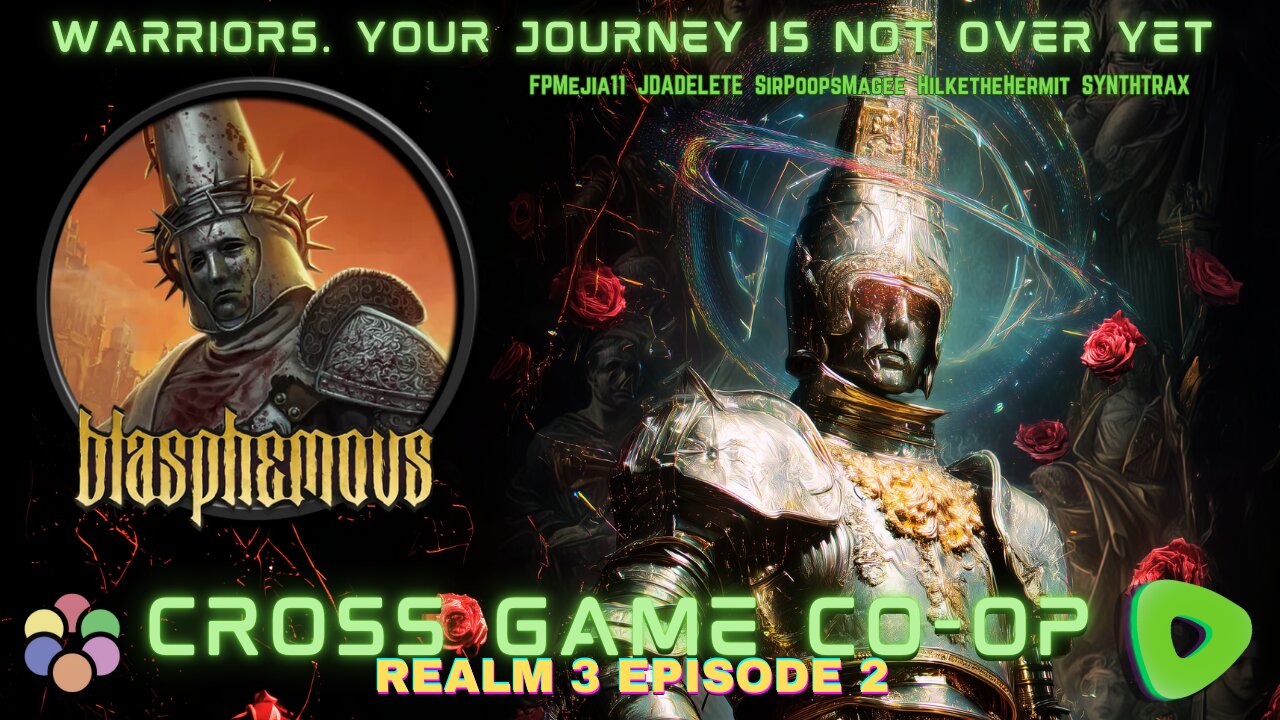 [BLASPHEMOUS] Cross Game Co-Op | Game Randomizer : Realm 3 - Episode 2