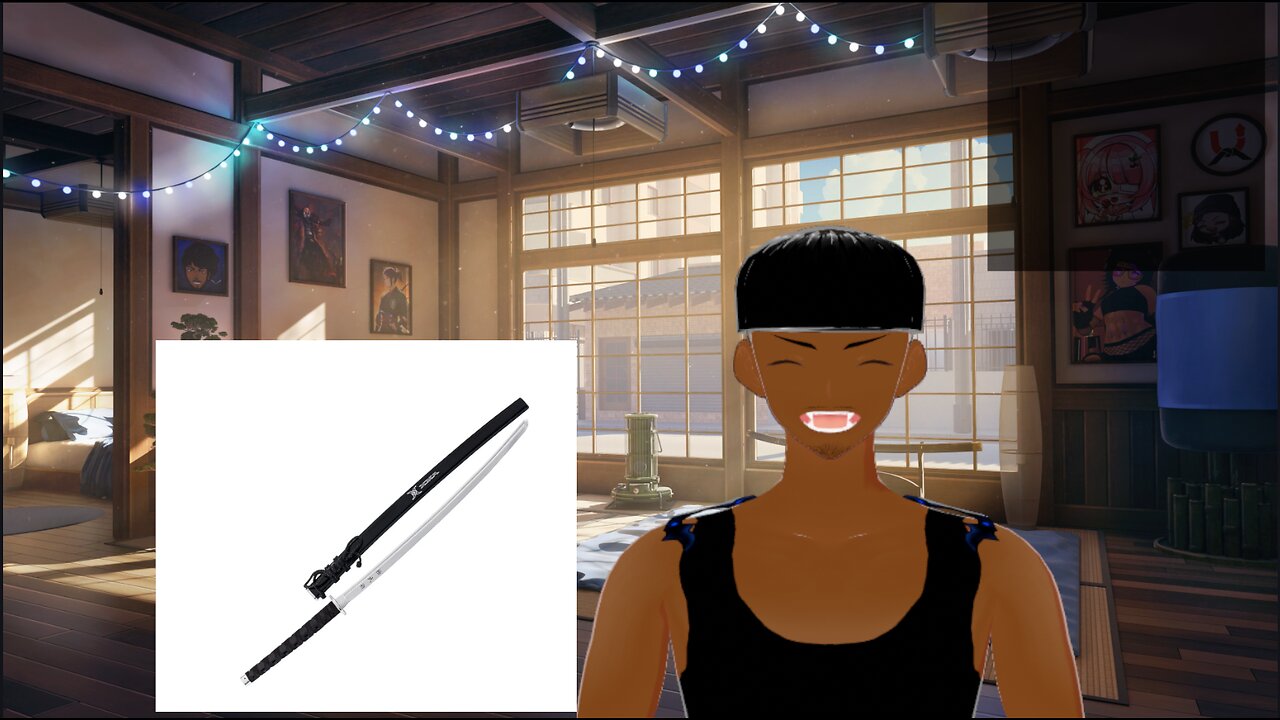 Cyber Warriors Katana Training (Asmr 2)+ Reactions #Vtuber !Discord 🔴Check Socials