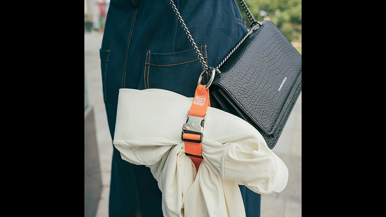 Luggage External Connection Strap With Buckle