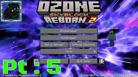 Ozone Skyblock Reborn 2 Pt 5 {Got some passive gening going finally}