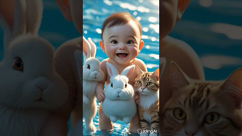 Baby's Reaction when interacting with Animals
