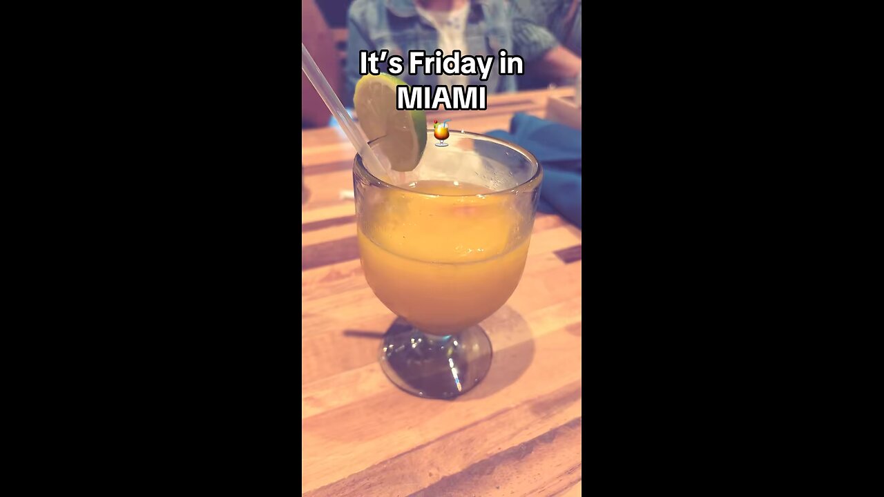 POV: Friday night in Miami
