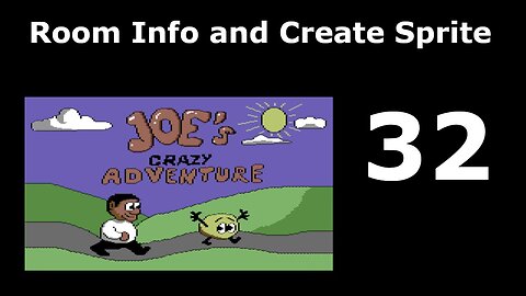 Programmazione Assembly C64 Parte 32 – Informazioni sulla stanza e creazione di sprite