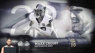 CHANNELADRIANTV REACTS | 22: Maxx Crosby (DE, Raiders) | Top 100 Players of 2025