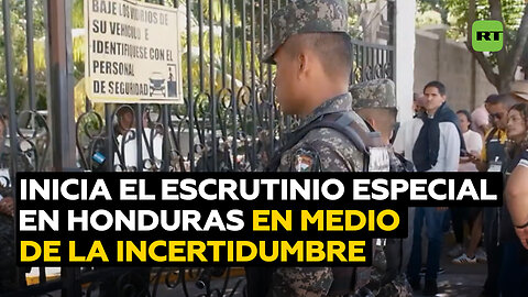 Honduras espera el inicio del escrutinio especial de actas