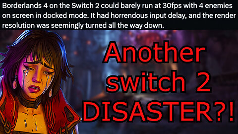 Borderlands 4 on switch 2 is a DISASTER?!