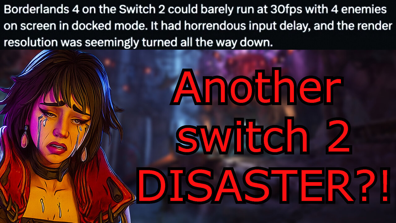 Borderlands 4 on switch 2 is a DISASTER?!