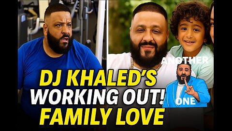 📸 DJ Khaled Catches VIBES After Workout – Family, Fitness & Fun 🌴💥