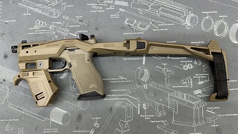Recover Tactical Stabilizer Brace on PSA Dagger