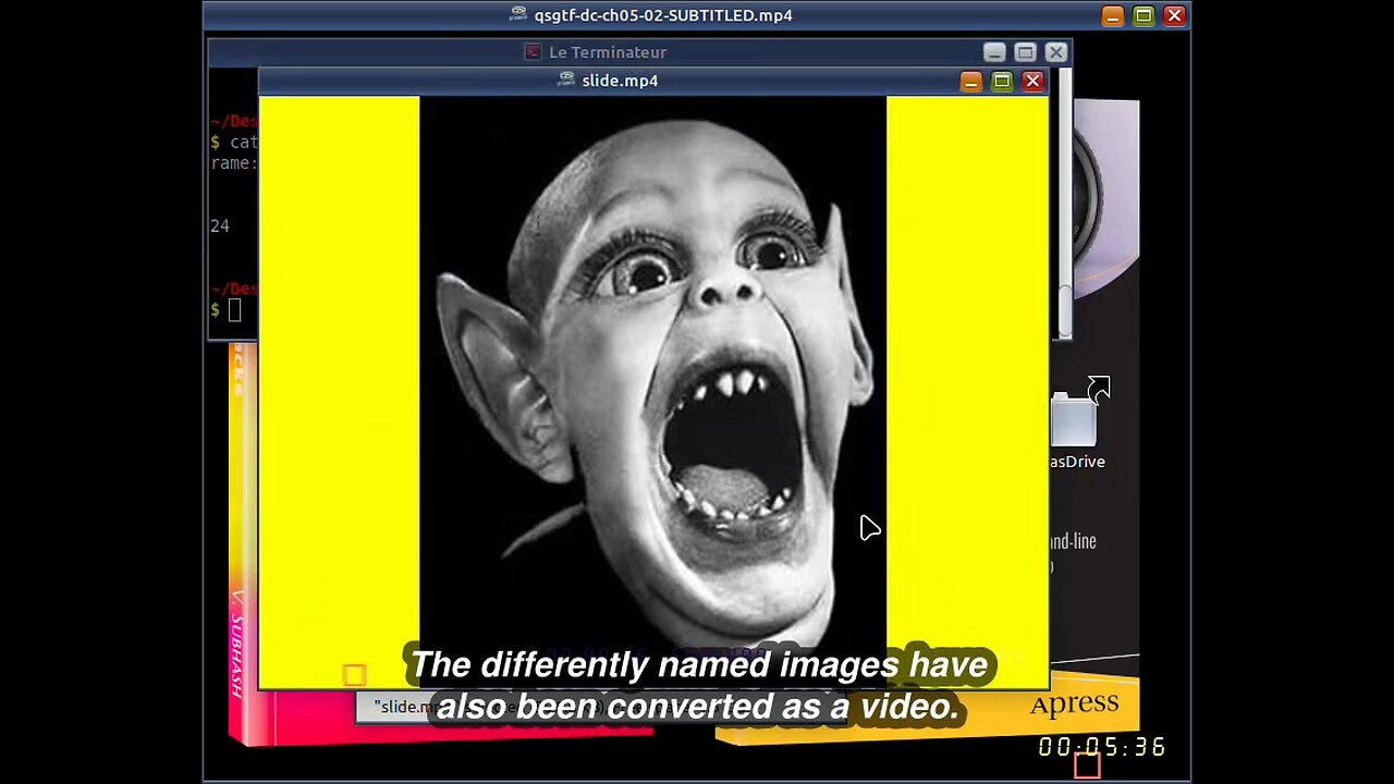 Chapter 5 of book ‘Quick Start Guide to FFmpeg’ — Image-to-video conversions