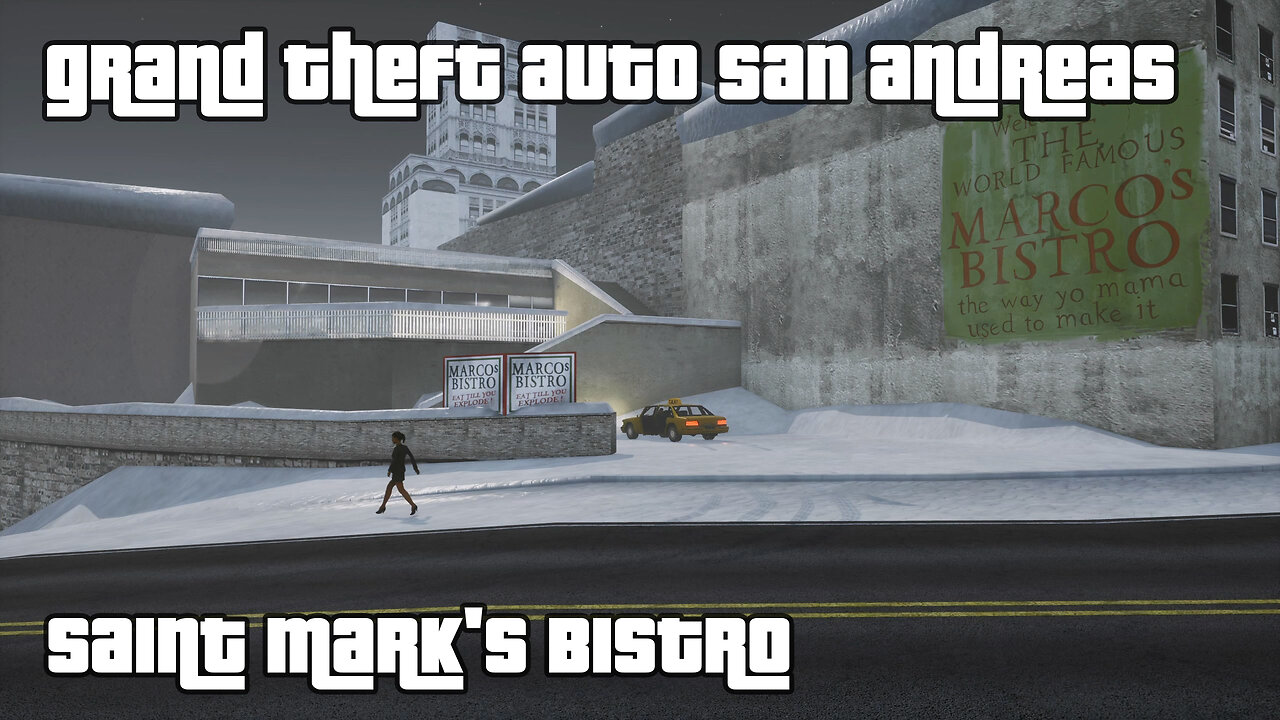 GTA: San Andreas – The Definitive Edition | Mission #83: SAINT MARK'S BISTRO
