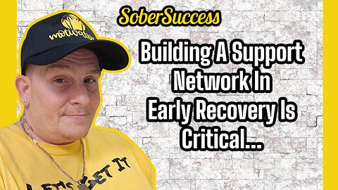 🗣Building A Support Network Is Crucial in Recovery ‼️❤️#AddictionRecovery #InspirationalMessage