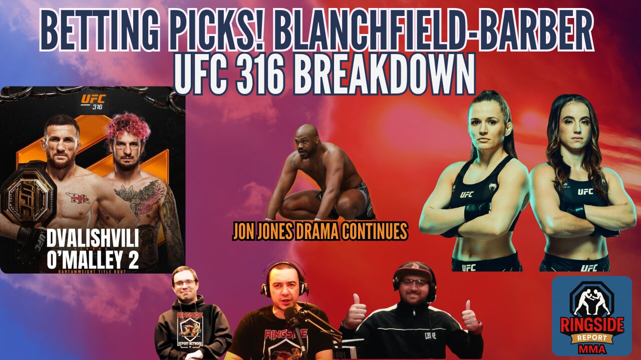 UFC Vegas Picks & UFC 316 Preview! O'Malley-Dvalishvili 2, Harrison Title Shot